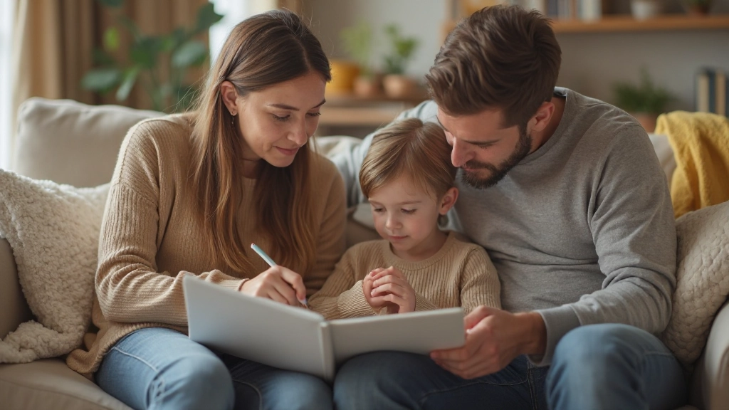 Семейное обсуждение финансовых планов