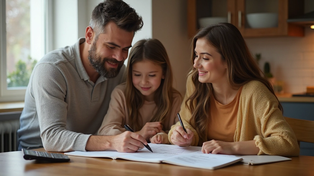 Семейное планирование бюджета с таблицей и калькулятором